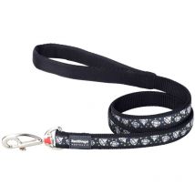Correa para perro red dingo style diamond negro 2 x 120 cm