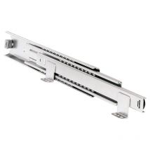 Corredera extracción total accur. dz5517-6060 60cm. salida 100% carga 60 kgs., con pesta¥a, 600mm.