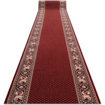Corredor de lana nain Ornamento 7500 51046 burdeos / beige 100cm red 100x300 cm