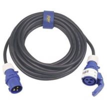 361.410 Alimentazione Prolunga 16 a Nero 10.00 m H07RN-F 3G 2,5 mm² - Sirox