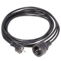 Hawa 1008293 Alimentazione Prolunga 16 A Nero 3.00 M H05vv-f 3g 1,5 Mm²