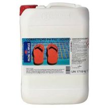 Correttore Ph Piu' Liquido Misura: 25 Kg