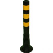 750 Millimetri Palo Flessibile, d 80 Millimetri, Il Nero