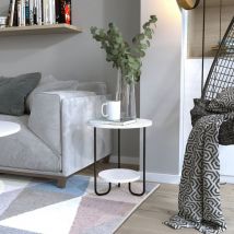 Decortie - Corro Beistelltisch - Weiß - Weiß
