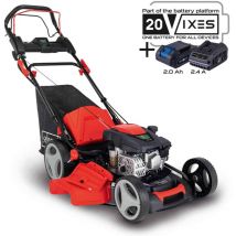 Cortacesped gasolina con arranque electrico 173cc 51cm Scheppach ms173-51e