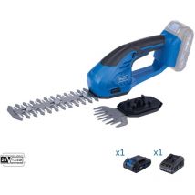 Scheppach - Cortacsped-cortasetos 20V 1 bateria 2.0Ah + cargador ixes c-htgs200-x