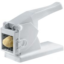 Leifheit - Cortador de Patatas Fritas 2.0 con Dos Cuchillas, Cortador Manual para Cortes de 10 o 12 mm, Cortador de verdura Antideslizante