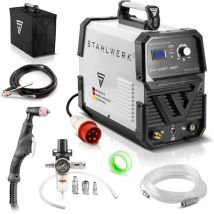 STAHLWERK Cortadora de plasma CUT 60 ST IGBT con 60 amperios y capacidad de corte de hasta 24 mm