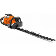 Boudech - Cortasetos de gasolina motor 22cc cuchilla 55cm manillar giratorio