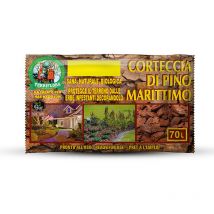 Corteccia pino marittimo 70LT terriflora pacciamatura terreno giardino aiuole