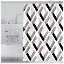 Odipie - Cortina de baño extragrande de 300 cm, cortina de ducha de tela antimoho para baño, cortinas de ducha lavables (300 x 200 cm)