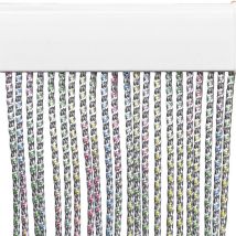 Made-in-italy - Cortina de cordón 'Medusa' 100 x 220 cm - Multicolor