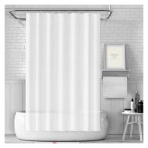 Cortina de Ducha Impermeable, Cortina de Baño Resistente al Moho con Ganchos para Baños - 150x180cm