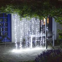 LA BOUTIQUE DE Noël - Cortina luminosa eléctrica LED Translúcido 200 x 200