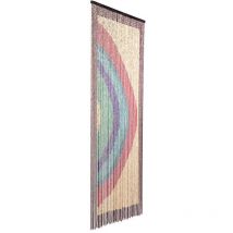 Catral - cortina de madera rainbow 60 líneas 90X200 cm nortene