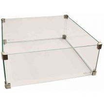 Glasaufsatz für Feuerstelle Cosi cube Feuerstellen Cosi lines Gartenmöbel Terrassen