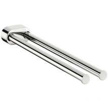 COSMIC Architect Sp porte-serviette de salle de bain barre de serviette chrome murale seulement vissé (60CM)