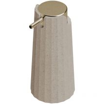 Avenir porte-savon liquide distributeur de savon crème natur type d'installation à poser sur plan - Cosmic