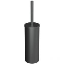 Cosmic - Toilet Brush & Holder Collection Logic Black Matte Finish