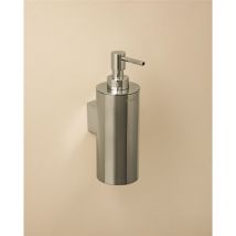 Cosmic - Soap dispenser Light grey 240 ml Dual: Adhesive or Screw 6.2x17.6x9.5cm