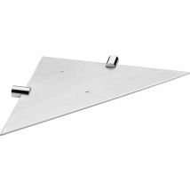 Logic étagère tablette angle porte savon de douche acier inoxydable brillant murale seulement vissé - Cosmic
