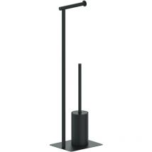 Cosmic - Essentials porte-balayette brosse wc porte balai noir mat freestanding