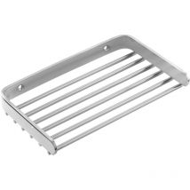 Cosmic - Shower Basket Light grey Installation with Screws Measures 20x 12x 2.5cm