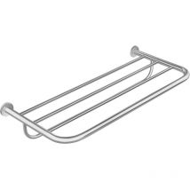 Cosmic - Towel rail Light grey Installation with Screws Measures 57.5 x 26 x 9.5cm