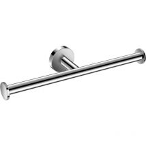 Double Toilet Roll Holder Chrome Start - Cosmic