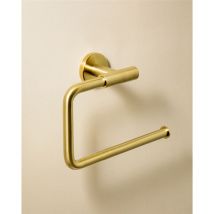 Cosmic - Architect Sp Towel Ring for Bathroom, Wall-Mounted in Brushed Gold Color