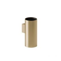 Wall-Mounted Toilet Brush Holder w/ Durable Metal for Bathroom Gold - Cosmic