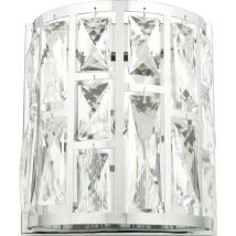 Cosmo - Kyivii Aplique 2 luces plateado, E14