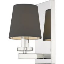 London Wandleuchte mit Schirm Silber, E14 - Cosmo