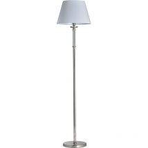 Siena Stehlampe mit konischem Schirm, Nickel, E27 - Cosmo