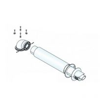 Kit Scarico Coassiale Fumi 60-100 pp 62617228 - Cosmogas