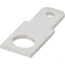 Languette 6.3 x 0.8 mm Vogt Verbindungstechnik 3854.67 180 ° non isolé métal 1 pc(s) D24984