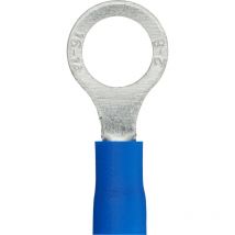 Cosse a oeillet pre-isole ø 8 mm bleu sachet de 10 - 711019 - Debflex