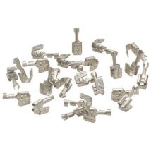 Cosse clip 4.8 mm x 0.8 mm Lapp l-ba 488 f 63501090 180 ° non isolé 100 pc(s)