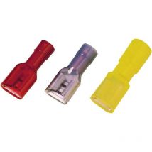 Cosse clip 6.3 mm x 0.8 mm Weidmüller lif 1,5F638 rf 9200640000 180 ° entièrement isolé rouge 100 pc(s) D882951