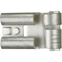 Cosse clip 6.3 mm x 0.8 mm Klauke 3725 90 ° non isolé métal 1 pc(s) D20430