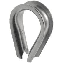 Cosse cœur - Inox A4 ØCâble 24mm - Unité