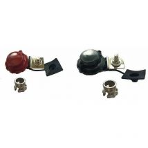 Cosse de batterie plate + / - griffe type renault peugeot type arelco