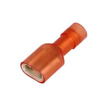 Cosse de câble 6,3x0,8 Femelle Isolé Rouge Renforcée bm