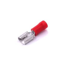 Cosse de câble 6,3x0,8 Femelle Preisolees Rouge