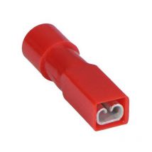 Cosse de câble Femelle 2,8x0,5 Rouge Isolé