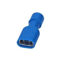 Cosse de câble Femelle 6,3x0,8 isolees Bleu Cembre