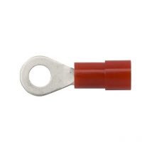 Cosse de câble à œillet 1,5 mm Preisolees Rouge Trou 4 bm