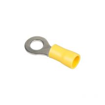 Boite de 50 cosses à oeil rond 4,0 à 6,0mm² - Jaune