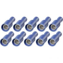 Cosses électriques cylindriques femelle rpp 5-2,5 1,5-2,5 mm² bleu X18472