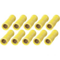 Cosses électriques cylindriques femelle rpp 5-6 4-6 mm² jaune X13049